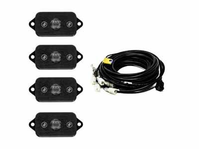 Baja Designs 447055 Rock Light Kit Universal Red / Baja Designs 447055 LED Light Kit