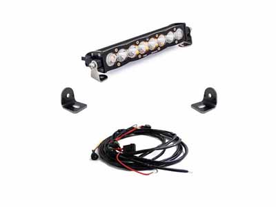 Baja Designs 447072 Polaris RZR XP Turbo 19+ and Turbo S 18+, Hood Scoop Kit / Baja Designs 447072 LED Light Kit