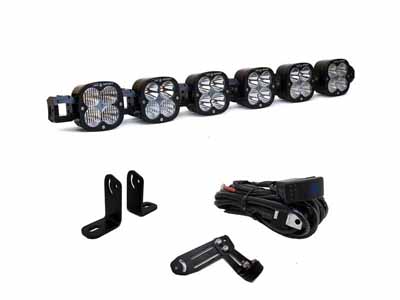 Baja Designs 447081 Polaris RZR Pro XP, XL Linkable Roof Bar Kit / Baja Designs 447081 LED Light Kit
