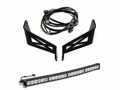 Baja Designs 447085 Can-Am Maverick X3 Rock Crawler Roof Mount Kit 40-Inch OnX6 / Baja Designs 447085 LED Light Kit