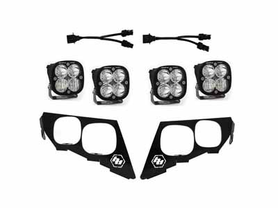 Baja Designs 447094 Textron Wildcat XX 2018 Headlight Kit Sportsmen / Baja Designs 447094 Headlight Adapter