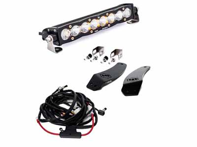 Baja Designs 447138 Textron Wildcat XX 2018 Grille Mount Kit 10 Inch S8 / Baja Designs 447138 LED Light Bar