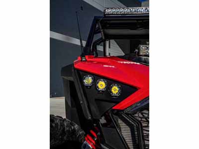 Baja Designs 447156 S1 LED Headlight Kit 20-24 RZR Pro XP 22-24 RZR ProR/Turbo R Multi-Pattern Clear / Baja Designs 447156 Headlight Kit