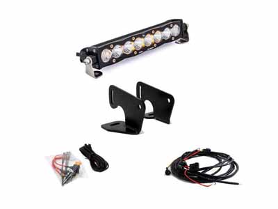 Baja Designs 447166 Polaris RZR Pro XP Hood Mount Light Kit 10 Inch S8 / Baja Designs 447166 LED Light Kit