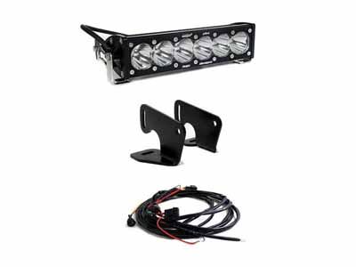 Baja Designs 447167 Polaris RZR Pro XP Hood Light Mount Kit 10 Inch OnX6+ / Baja Designs 447167 LED Light Kit