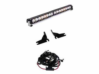 Baja Designs 447519 Silverado 1500 Grille Mount Kit 2019-Chevy Silverado 1500 S8 w/ 20-Inch S8 / Baja Designs 447519 LED Light Bar