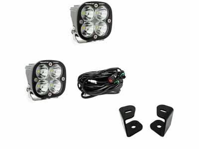 Baja Designs 447521 Dodge Ram 1500 09-19 A-Pillar Kit Squadron Sport / Baja Designs 447521 A-Pillar Light Mount