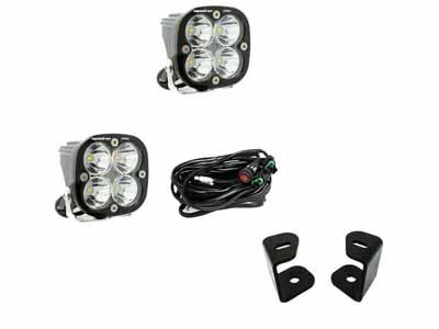 Baja Designs 447522 Dodge Ram 1500 09-19 A-Pillar Kit Squadron Pro / Baja Designs 447522 A-Pillar Light Mount