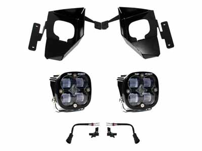 Baja Designs 447534 Silverado 1500 Fog Pocket Kit 16-18 Squadron SAE Clear / Baja Designs 447534 Fog Light