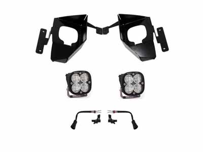 Baja Designs 447536 Silverado 16-18 Fog Pocket Kit Squadron Sport W/C / Baja Designs 447536 Fog Light