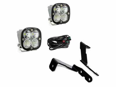 Baja Designs 447575 GM Silverado/Sierra (07-13) A-Pillar Kit Squadron Sport Lights / Baja Designs 447575 LED Light Kit