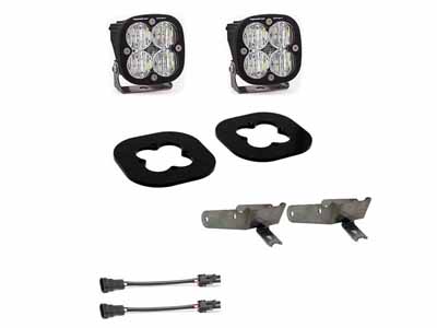 Baja Designs 447631 Super Duty Fog Lights Squadron Pro 11-16 Super Duty Fog Pocket Kit / Baja Designs 447631 Fog Light