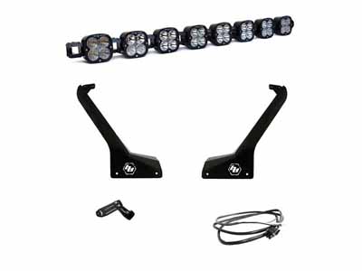 Baja Designs 447664UP Jeep JL/JT Roof Bar LED Light Kit 8 XL Linkable w/Upfitter / Baja Designs 447664UP LED Light Kit