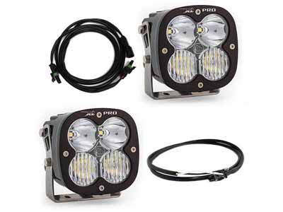 Baja Designs 447668UP Jeep JL/JT Rubicon Steel Bumper LED Light Kit XL Pro w/Upfitter / Baja Designs 447668UP LED Light Kit