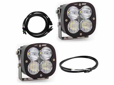 Baja Designs 447669UP Jeep JL/JT Rubicon Steel Bumper LED Light Kit XL 80 w/Upfitter / Baja Designs 447669UP LED Light Kit