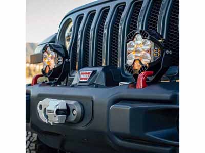 Baja Designs 447671 Jeep JL/JT Rubicon Steel Bumper LED Light Kit LP6 / Baja Designs 447671 LED Light Kit