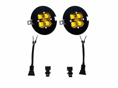 Baja Designs 447705 Ford/Toyota F-150 Tundra Tacoma SAE Fog Light Kit Baja Amber / Baja Designs 447705 Fog Light