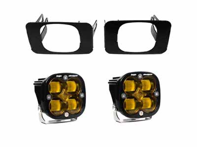 Baja Designs 447718 Super Duty Fog Lights SAE Baja Amber FPK 17-18 F-150 / Baja Designs 447718 Fog Light