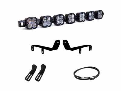 Baja Designs 447744UP 7 XL Linkable LED Light Kit For 17-19 Ford Super Duty w/Upfitter / Baja Designs 447744UP LED Light Kit