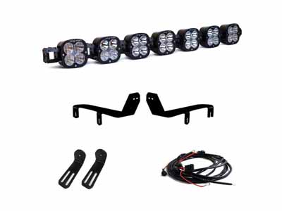 Baja Designs 447744 7 XL Linkable LED Light Kit For 17-19 Ford Super Duty / Baja Designs 447744 LED Light Kit