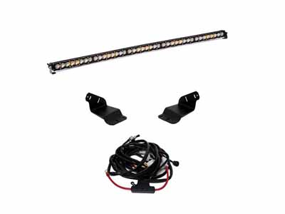 Baja Designs 447758 Bronco Roof Light Bar Kit 21-Up Ford Bronco 50 S8 / Baja Designs 447758 LED Light Kit