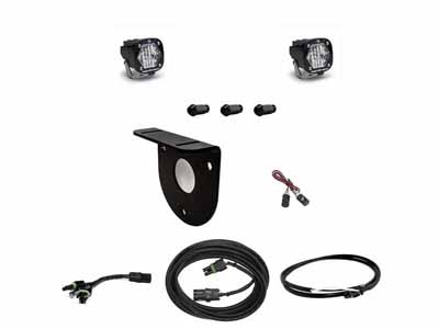 Baja Designs 447766UP Bronco Dual S1 W/C Reverse Kit w/Upfitter 21-Up Ford Bronco / Baja Designs 447766UP License Plate Light
