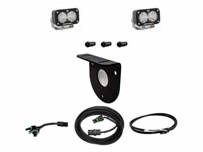 Baja Designs 447767UP Bronco Dual S2 Sport W/C Reverse Kit w/Upfitter 21-Up Ford Bronco / Baja Designs 447767UP License Plate Light