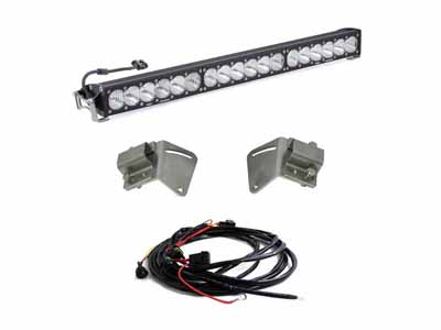 Baja Designs 447769 Silverado 2500/3500 (17) Onx6 30-Inch Arc Grille Kit / Baja Designs 447769 LED Light Kit
