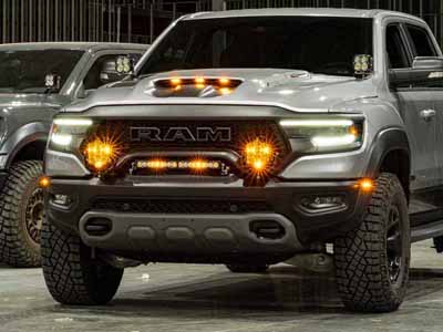 Baja Designs 447773 Ram 1500 TRX 21-On XL Pro A-Pillar Kit / Baja Designs 447773 LED Light Kit
