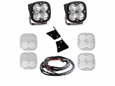 Baja Designs 447796 Jeep, JK Squadron Sport Spot A-Pillar Kit / Baja Designs 447796 LED Light Kit