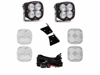 Baja Designs 447798 Jeep JK XL Sport Spot A-Pillar Kit / Baja Designs 447798 LED Light Kit