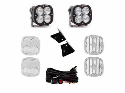 Baja Designs 447799 Jeep JK XL Pro Spot A-Pillar Kit / Baja Designs 447799 LED Light Kit