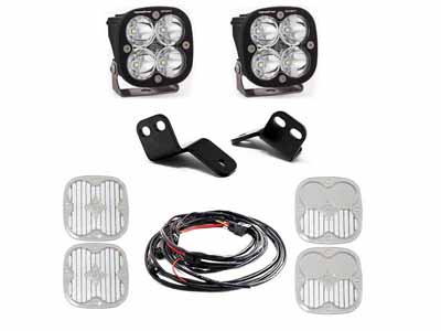 Baja Designs 447827 Squadron Sport A-Pillar Kit 18-22 Wildcat XX Driving/Combo Clear / Baja Designs 447827 A-Pillar Light Mount