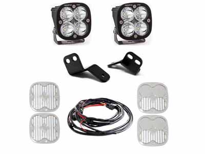 Baja Designs 447828 Squadron Pro A-Pillar Kit 18-22 Wildcat XX Driving/Combo Clear / Baja Designs 447828 A-Pillar Light Mount