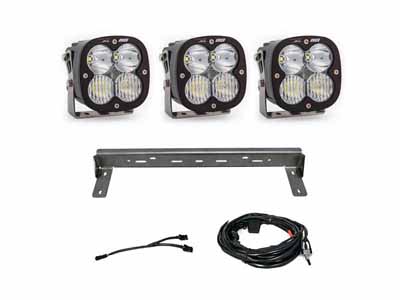 Baja Designs 447842 XL 80 Bumper Kit Driving/Racer Spot/Wide Cornering 2015-2019 Silverado 2500/3500 / Baja Designs 447842 LED Light Kit