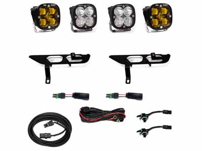 Baja Designs 447869 Ford, F150, (21-On), FPK, SAE Baja Amber/Sport DC w/ DRL / Baja Designs 447869 Fog Light