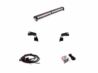 Baja Designs 447872 GMC (20-On) 2500/3500 20-Inch S8 Bumper Kit / Baja Designs 447872 LED Light Kit