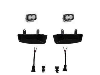 Baja Designs 448042 Dodge Ram Light Kit For Ram 2500/3500 19-On FPK S2 Sport W/C White / Baja Designs 448042 LED Light Kit