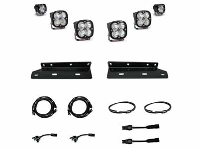 Baja Designs 448057 Aftermarket Fog Pocket Unlimited Kit Fits 21-On Ford Raptor / Baja Designs 448057 LED Light Kit