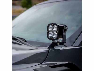 Baja Designs 448068 LP4 A-Pillar Kit fits 21-On Ford Raptor / Baja Designs 448068 LED Light Kit
