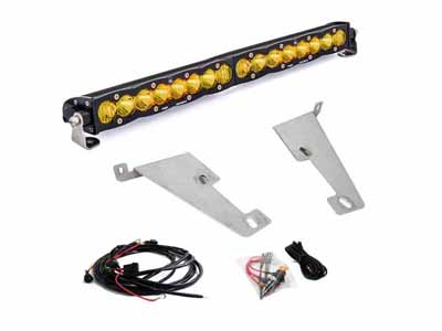Baja Designs 448077 2022 Toyota Tundra 20-Inch S8 Behind Bumper Kit Amber Non-Hybrid / Baja Designs 448077 LED Light Kit