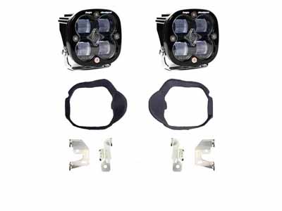 Baja Designs 448129 Squadron SAE Fog Pocket Light Kit For 2014-2018 Sprinter Van (Clear) / Baja Designs 448129 Fog Light