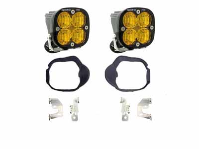 Baja Designs 448134 Squadron Pro Fog Pocket Light Kit For 2014-2018 Sprinter Van (Baja Amber) / Baja Designs 448134 Fog Light