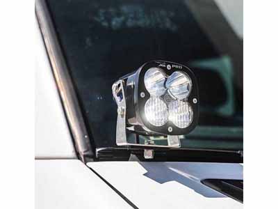 Baja Designs 448137 Sprinter Van XL Pro A-Pillar Kit 2014-2018 Sprinter Van (Driving/Combo; Clear) / Baja Designs 448137 A-Pillar Light Mount