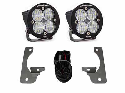 Baja Designs 448149 JK Squadron-R Pro Fog Pocket Light Kit Premium Bumper Clear-2007-09 Wrangler JK / Baja Designs 448149 Fog Light
