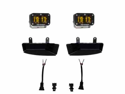Baja Designs 448170 RAM S2 SAE Fog Pocket Light Kit Amber RAM 19-Present 2500/3500 / Baja Designs 448170 Fog Light
