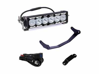 Baja Designs 448194 Can-Am, Maverick R, 10 Inch OnX6+ Laser Hybrid Shock Tower Kit / Baja Designs 448194 LED Light Kit