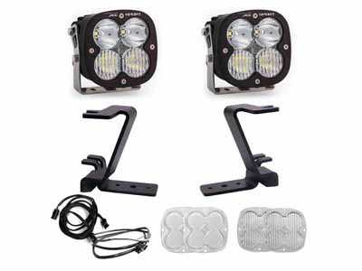 Baja Designs 448210UP XL Sport A-Pillar Kit 2023-On F250/350 Driving/Combo Clear Upfitter Wiring / Baja Designs 448210UP LED Light Kit