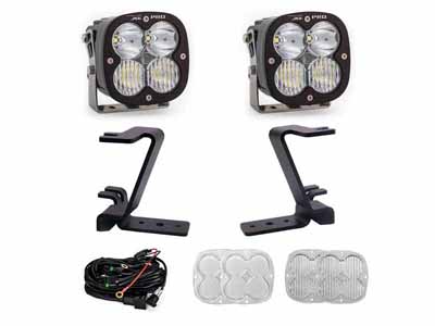 Baja Designs 448211 XL Pro A-Pillar Kit 2023-On F250/350 Driving/Combo Clear Toggle Wiring / Baja Designs 448211 LED Light Kit