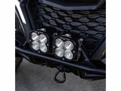 Baja Designs 448215 Can-Am Maverick R XL Pro Pre-Runner Bumper Kit / Baja Designs 448215 Bumper Lights